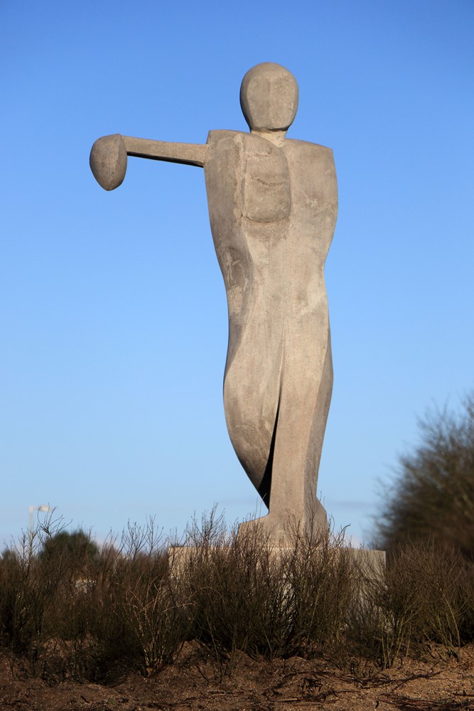Golfspilleren af Peer Rubin (FOTO: JESPER VINZENTS)